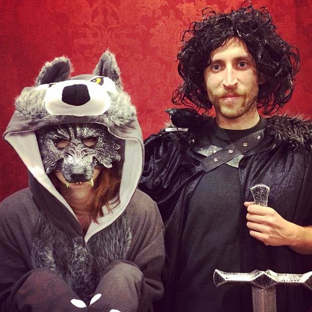 Funny Game of Thrones Couple Halloween Costume