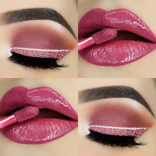 Gorgeous Pink Makeup Idea