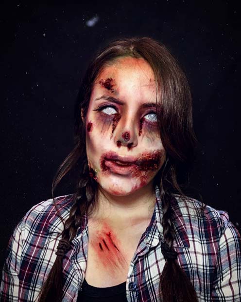 Gruesome Makeup Idea