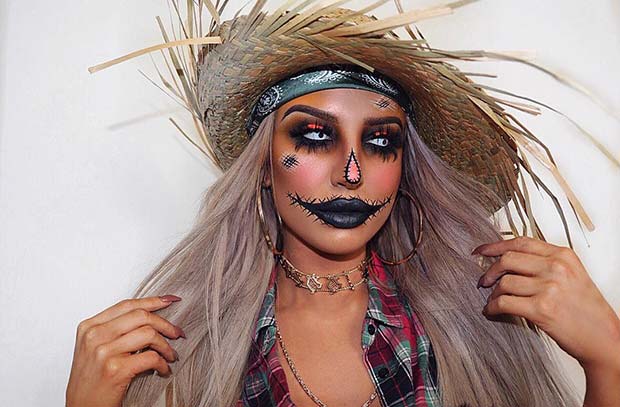 Halloween Scarecrow Costume Idea