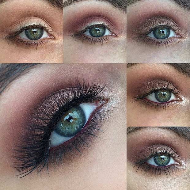 Easy Smokey Eye Tutorial for Green Eyes