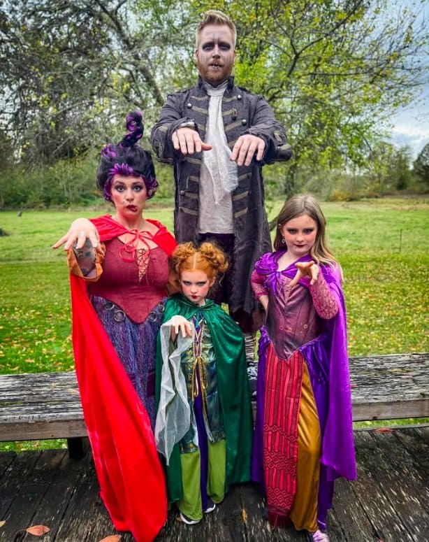 Hocus Pocus Witch Family Costumes