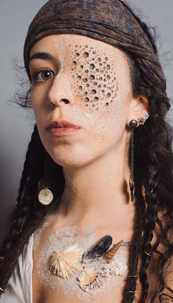 Horrifying Pirate Makeup