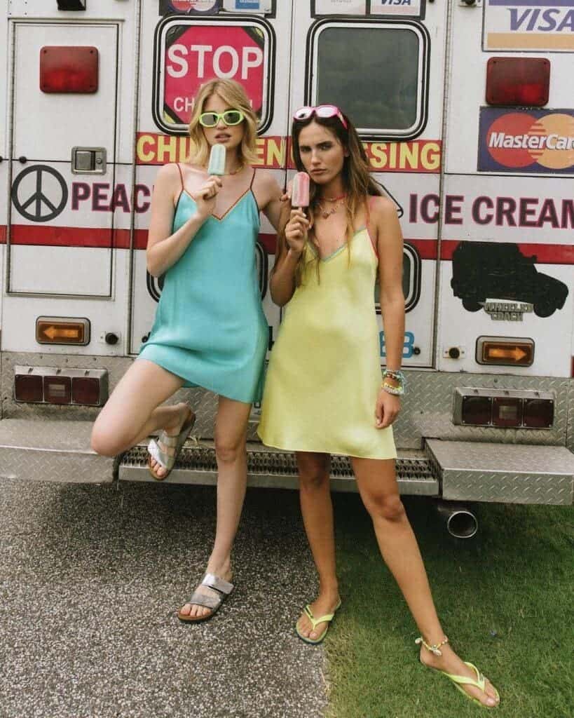 slip dress outfits for summer