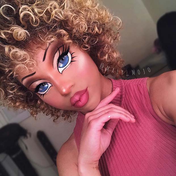 Illusion Bratz Doll Makeup