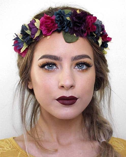 Autumnal Makeup Look for Fall Makeup Looks