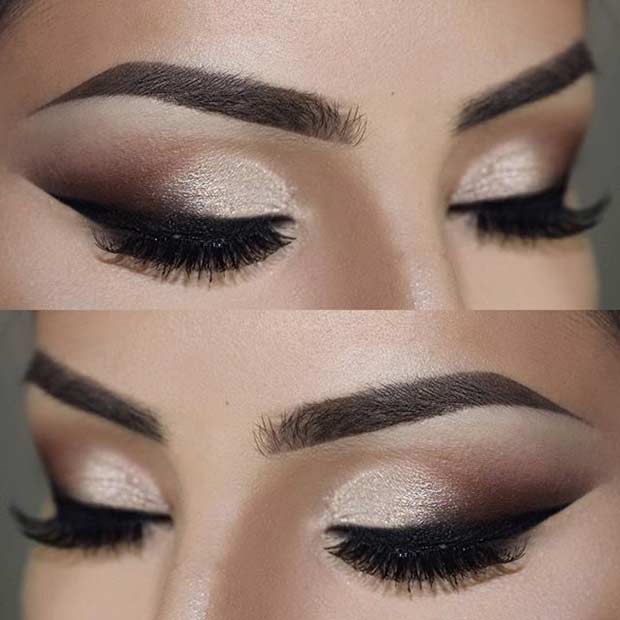 Smokey Wedding Eye Makeup Look