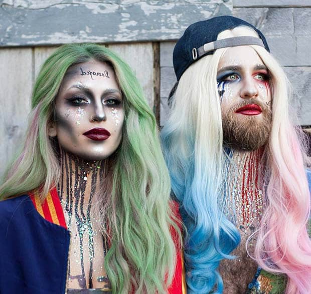 Joker and Harley Quinn Costume with a Twist