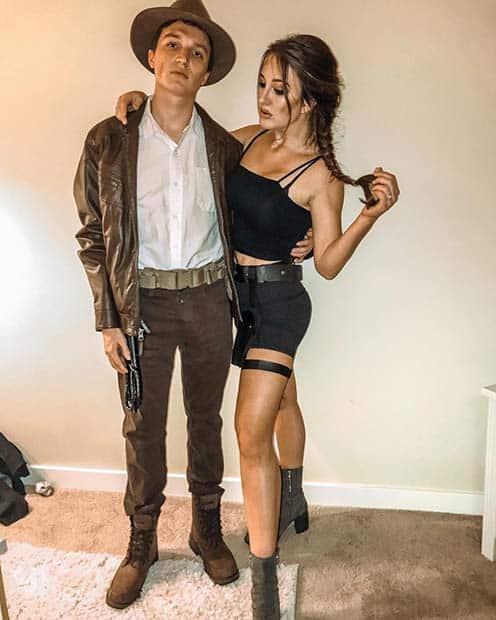Lara Croft and Indiana Jones