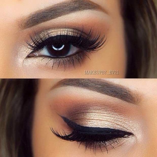 Wedding Makeup Look for Brunettes
