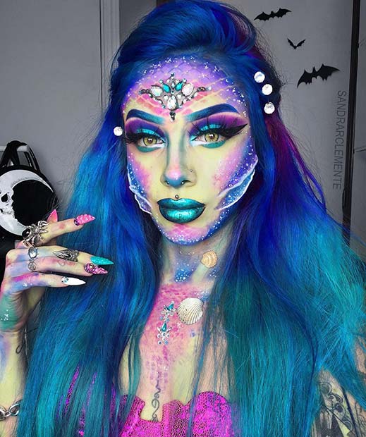 Mermazing Makeup with Gills