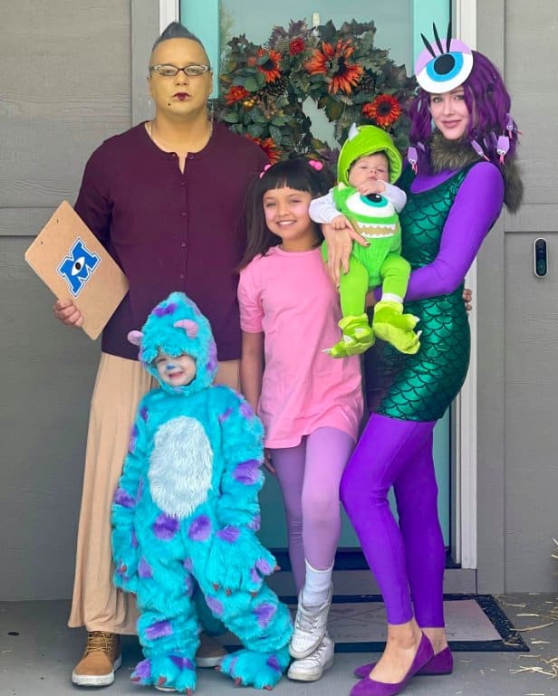 Monsters Inc Family Costumes