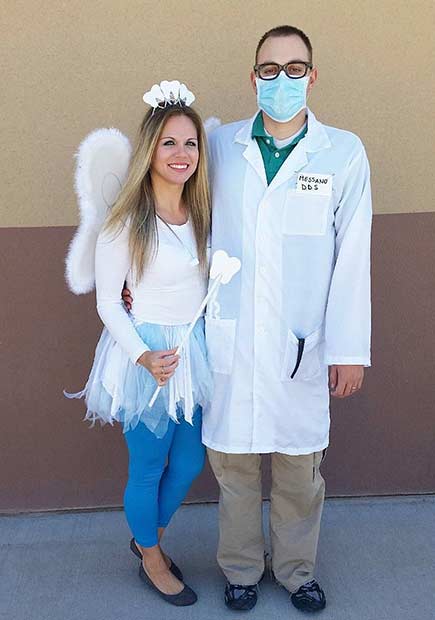 Dentist Tooth Fairy Easy Couple Halloween Costume
