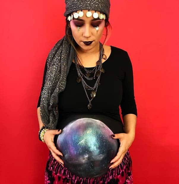 Fortune Teller Pregnancy Halloween Costume
