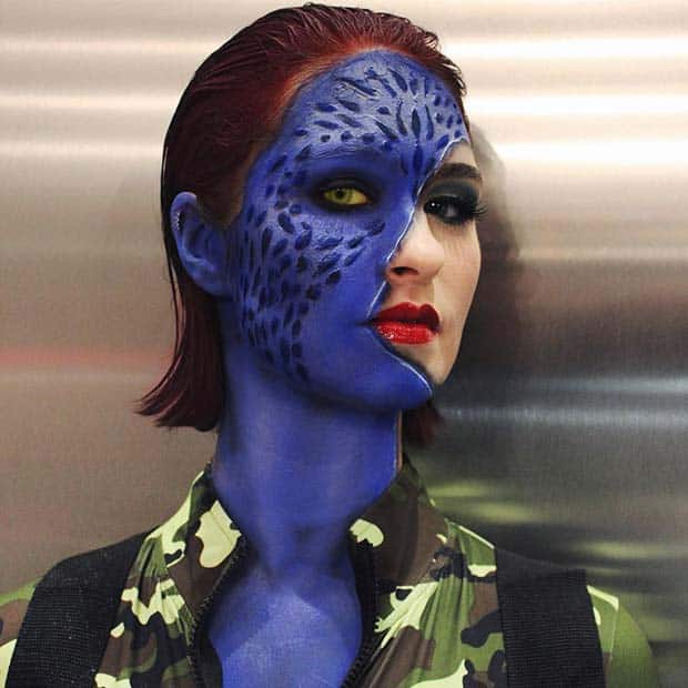 Mystique Makeup