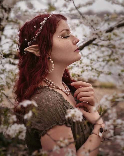 Natural Fairy with Pearl Makeup