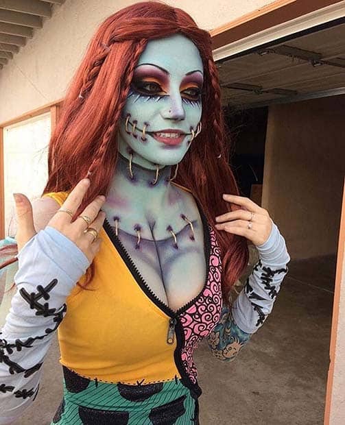 Nightmare Before Christmas Sally Halloween Costume