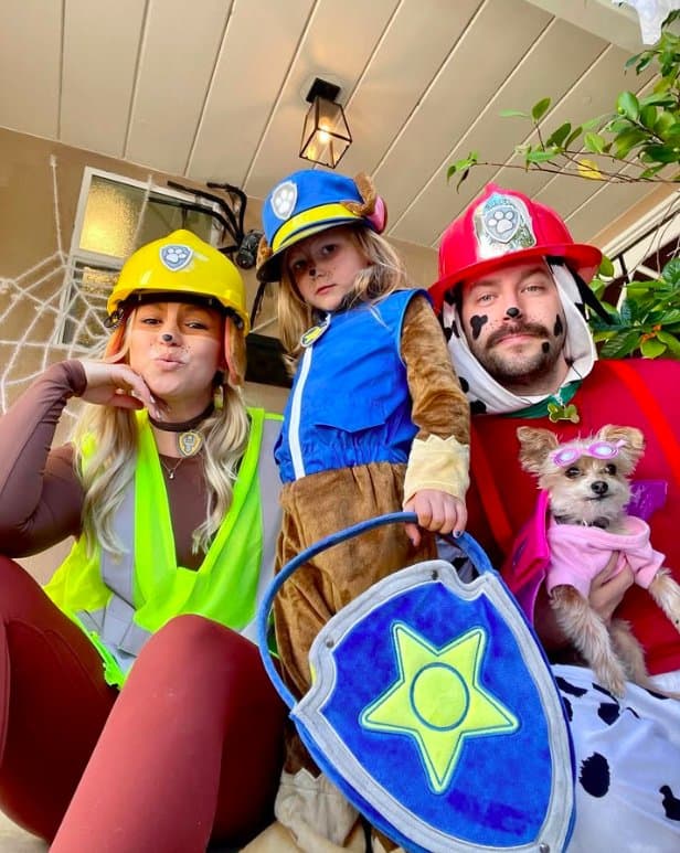 Paw Patrol Character Costumes for Family of Three