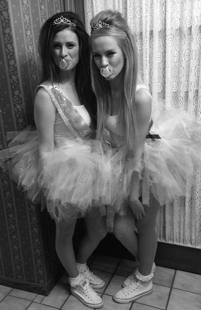 Toddler Pageant Stars BFF Halloween Costume Idea