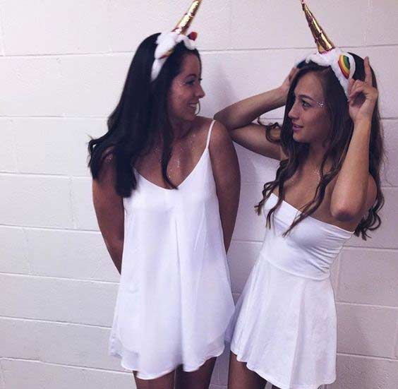 Unicorn BFF Halloween Costume Idea