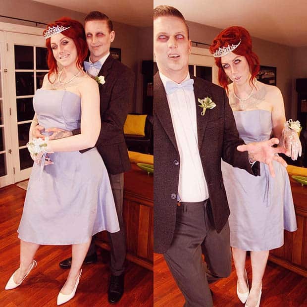 Prom Zombies Couples Costume