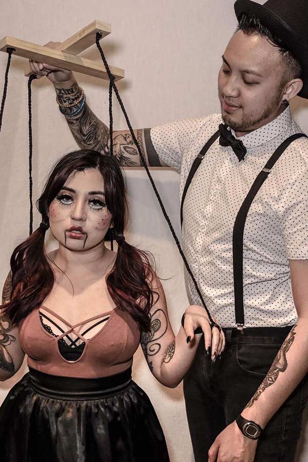 Puppet and Puppet Master Couples Costume