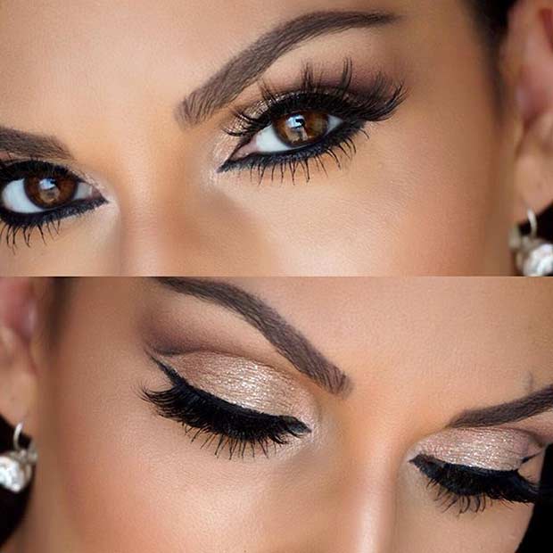 Classic Wedding Makeup Look for Brides