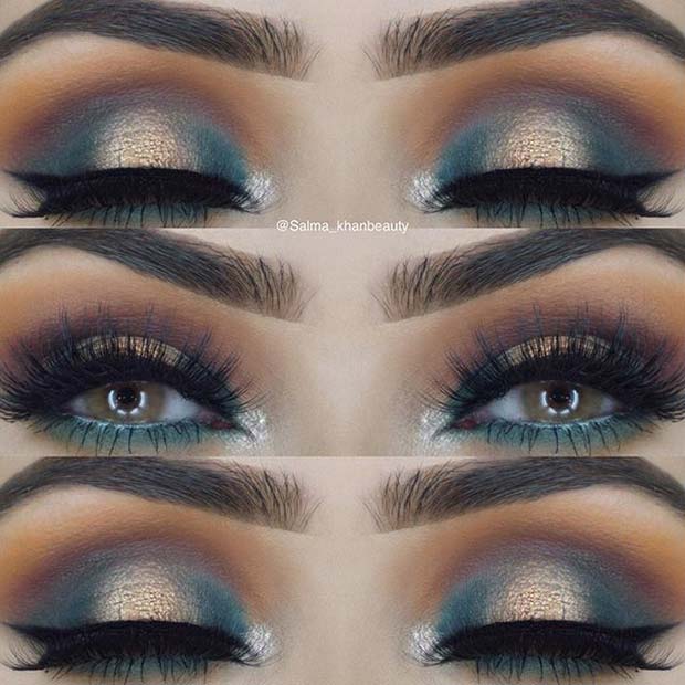 Bold Earthy Tones for Fall Makeup Looks