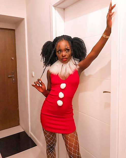 Sexy Clown Costume Idea for Women
