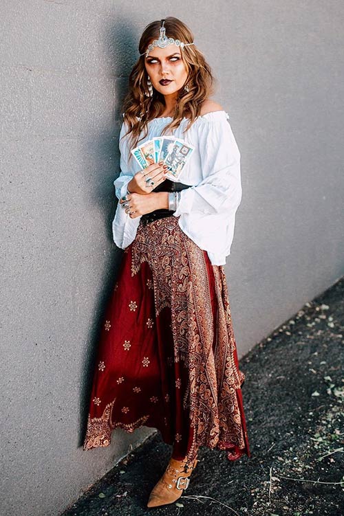 Spooky Gypsy Halloween Costume