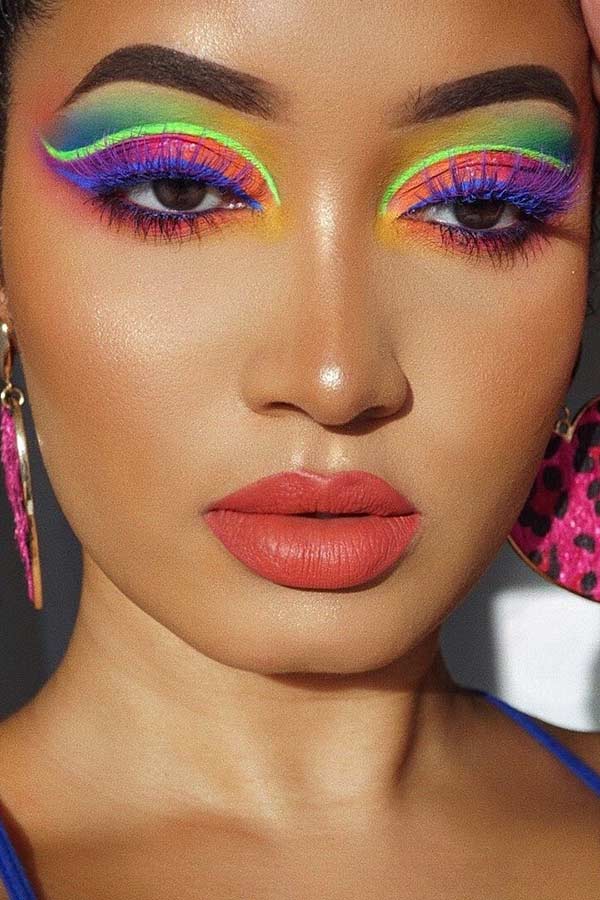 Statement Making Neon Eyes
