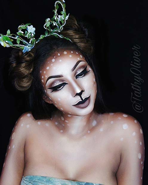 Stunning Deer Makeup