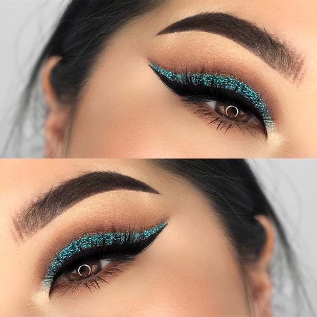Stylish Eye Makeup Look for Hooded Eyes