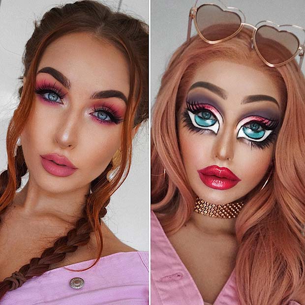 Super Glam Doll Costume Idea