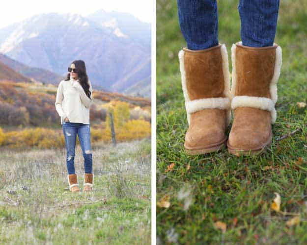 Sweater Ugg Boots Outfit