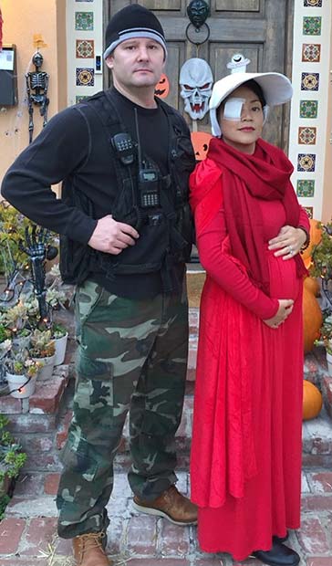 The Handmaid's Tale Couples Halloween Costume