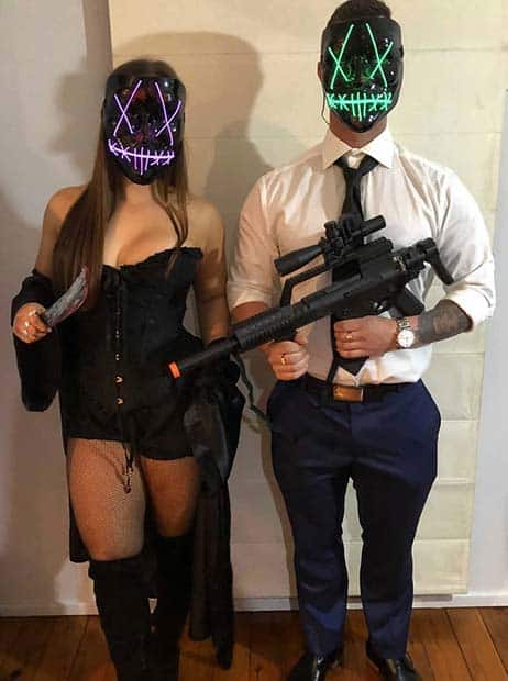 The Purge Couples Halloween Costume