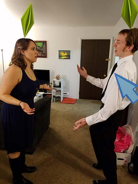 The Sims Couples Halloween Costume