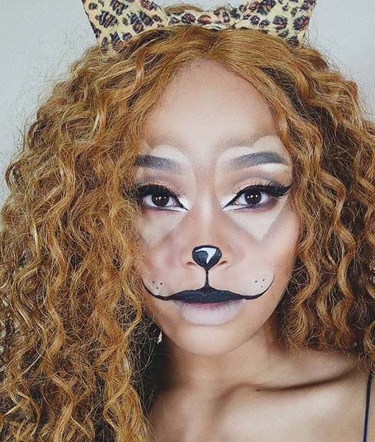  Unique Heart Cat Makeup for Halloween