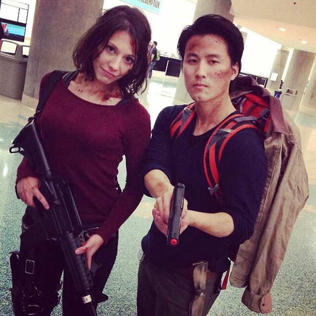Maggie Glenn The Walking Dead Couple Halloween Costume