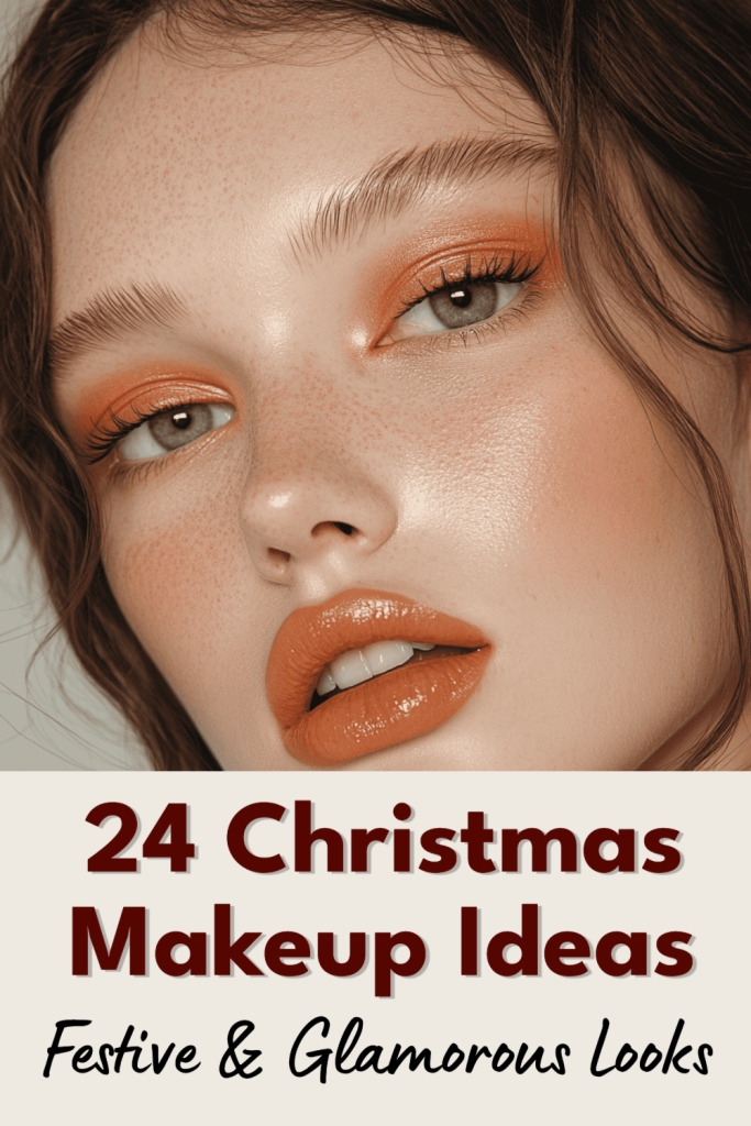 24 Festive and Glamorous Christmas Makeup Ideas