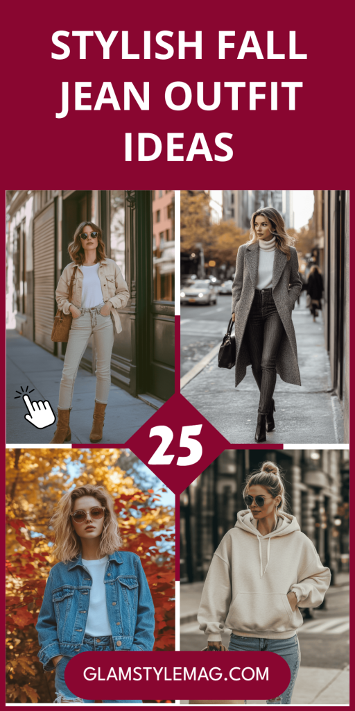 25 Stylish Fall Jean Outfit Ideas
