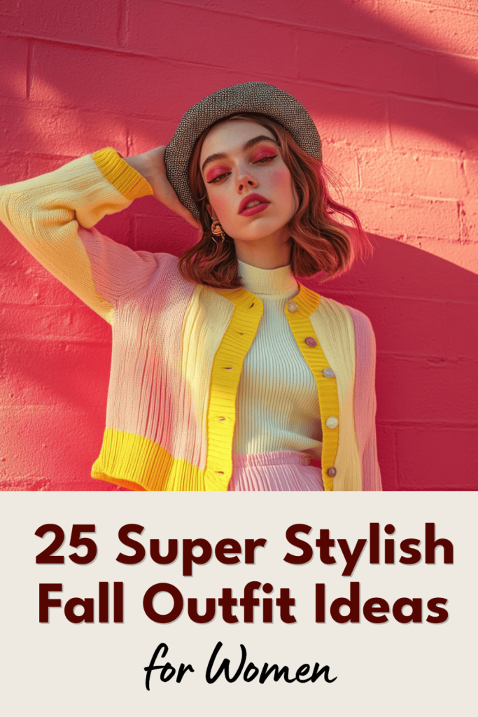 25 Super Stylish Fall Outfits for Women to Try