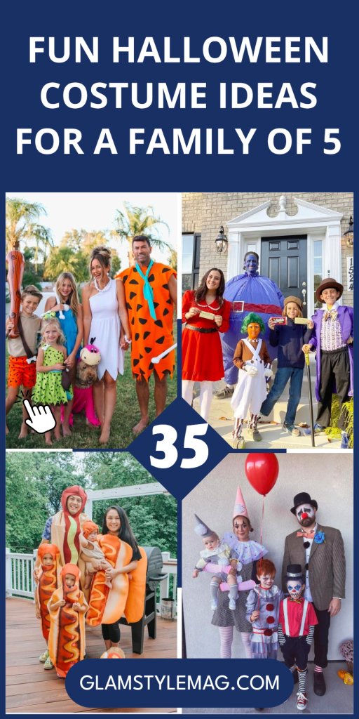 35 Fun Halloween Costume Ideas for a Family of 5