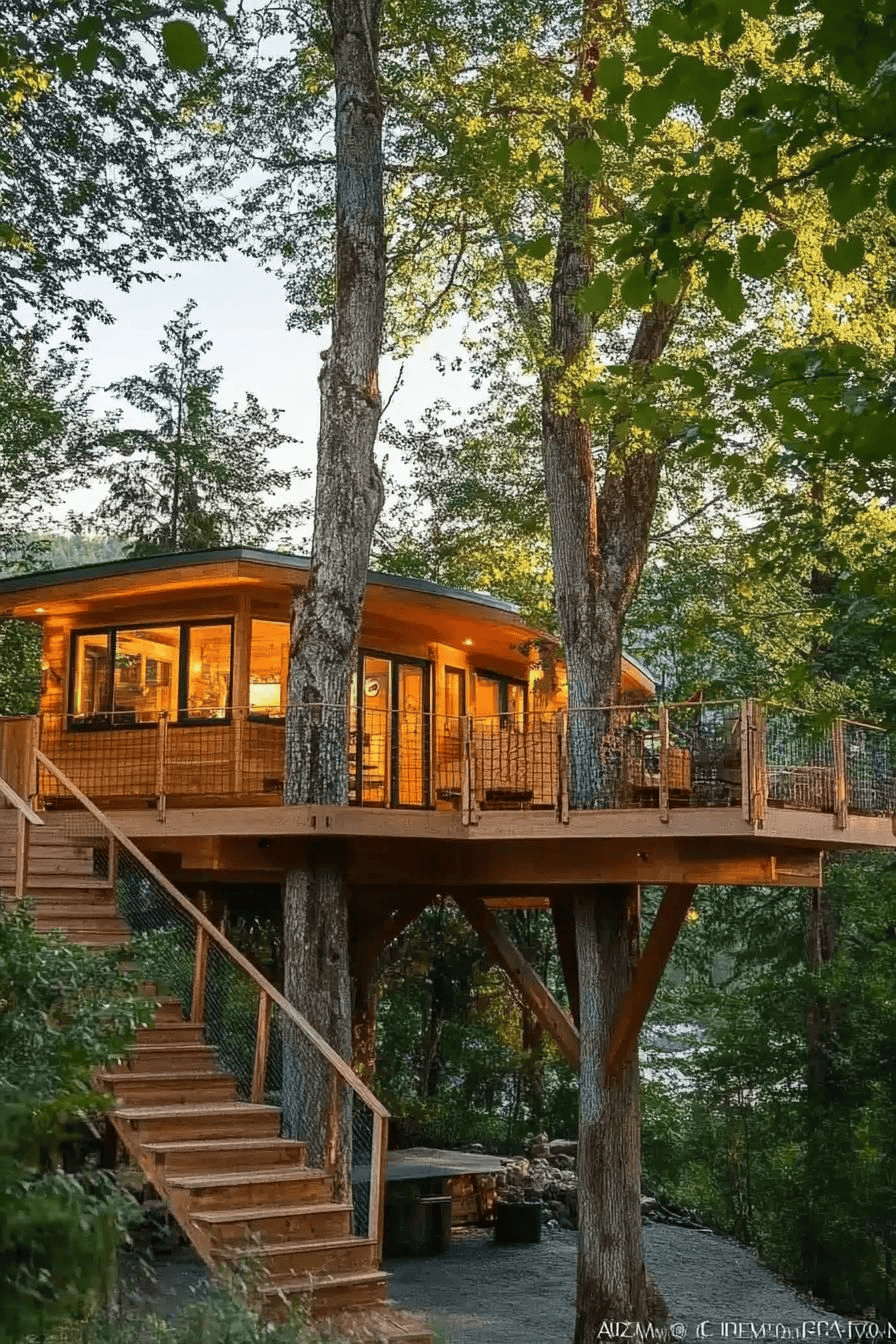 A Cozy Forest Haven For Peaceful Escapes