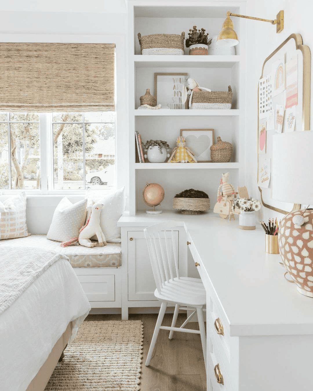 Add a Children's Bedroom Workspace for Learning and Entertainment