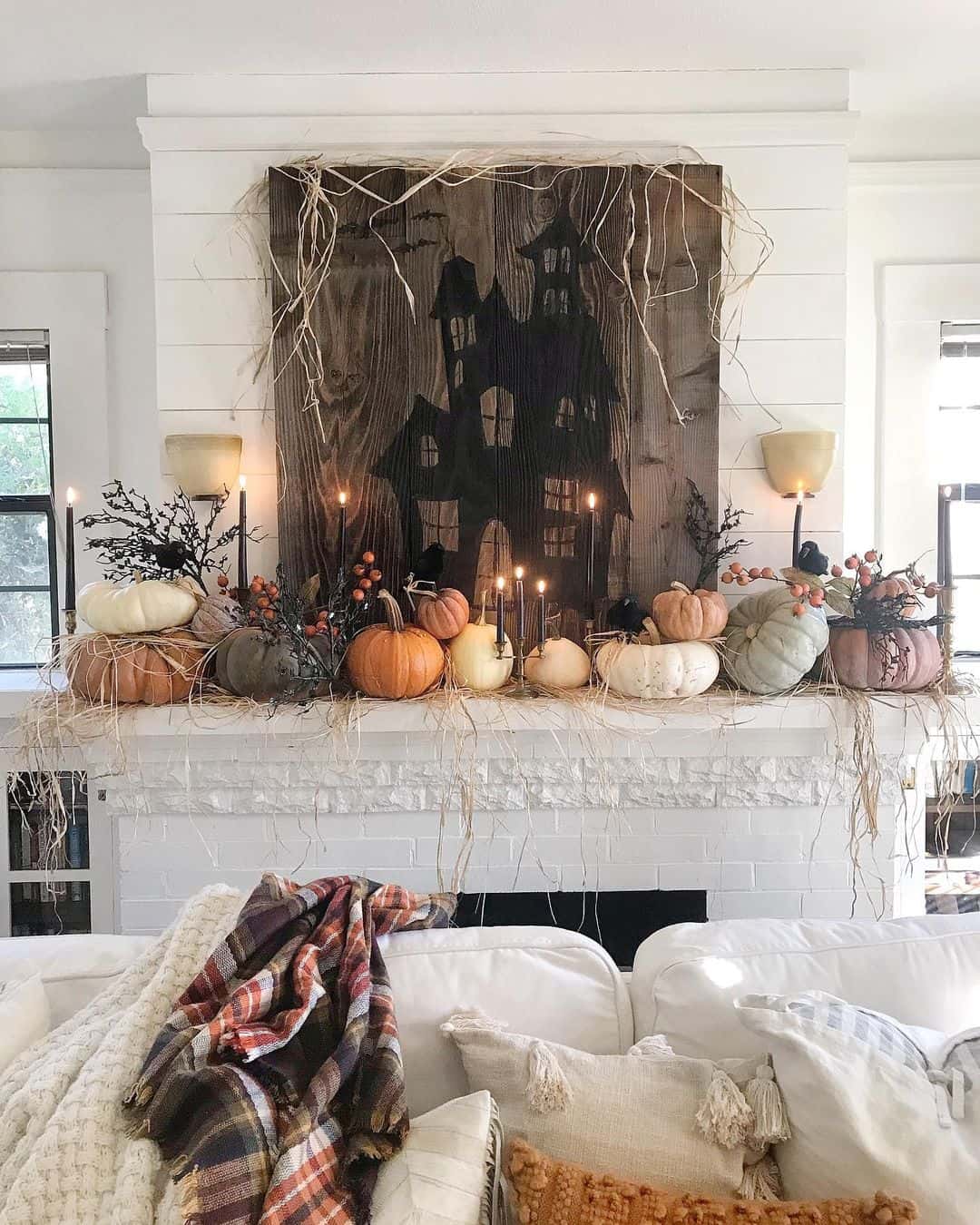 Artwork of a Haunted House