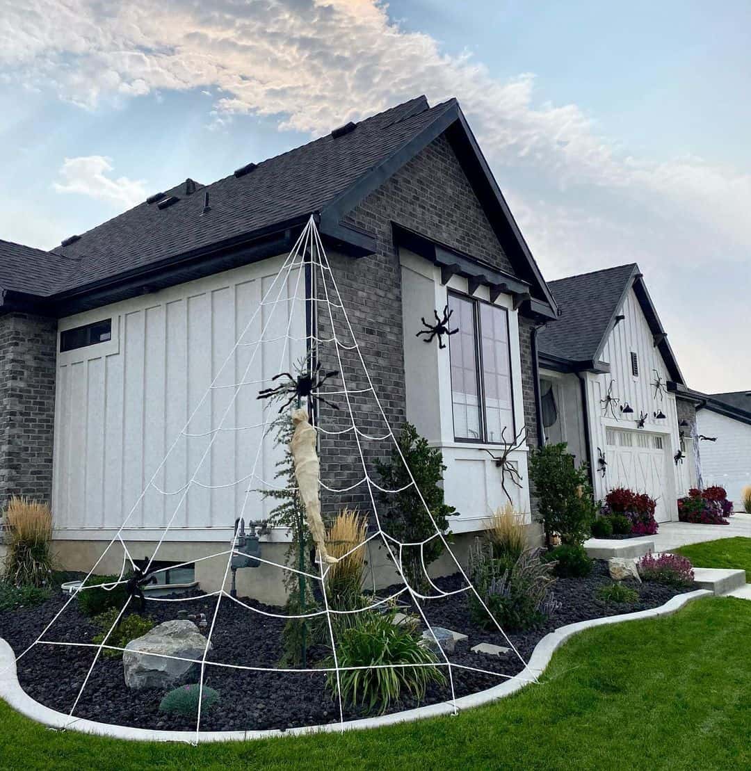 Giant Spiderweb Decor
