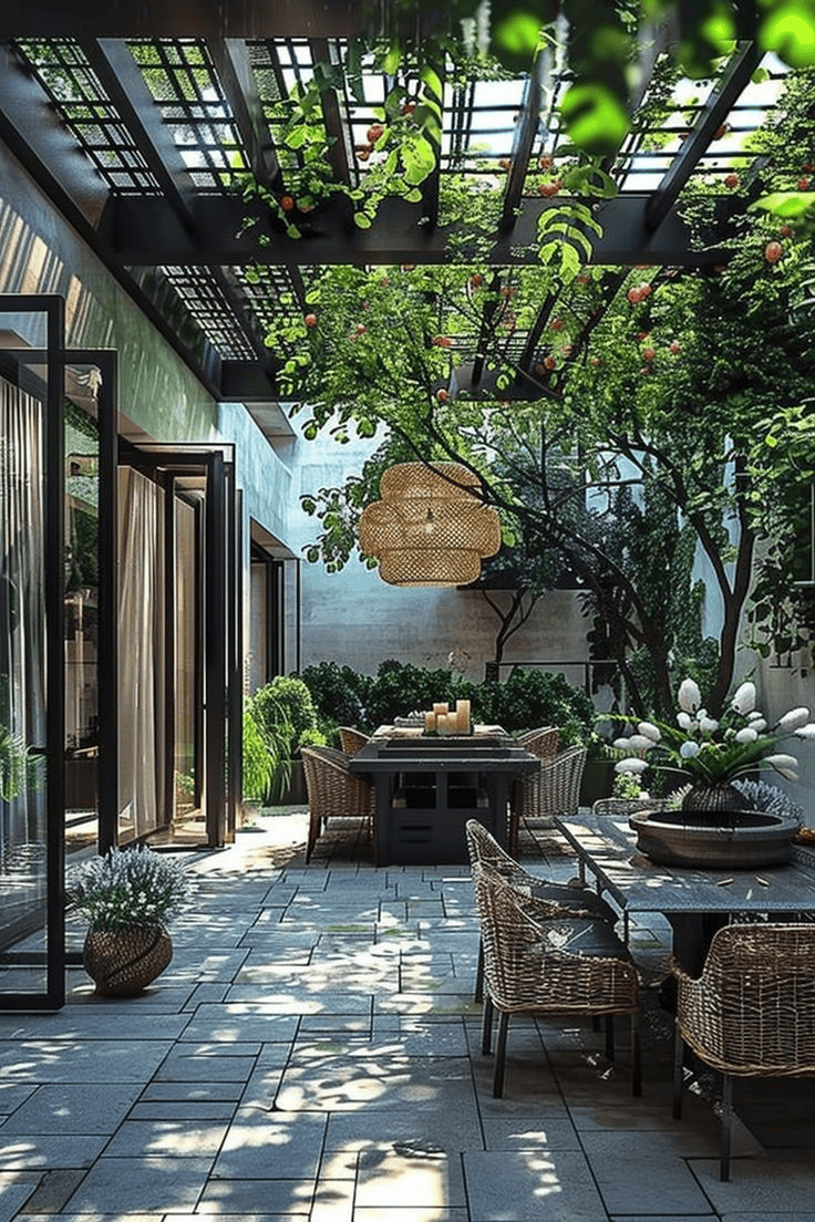 Install Outdoor Lighting for Warm Evening Ambiance