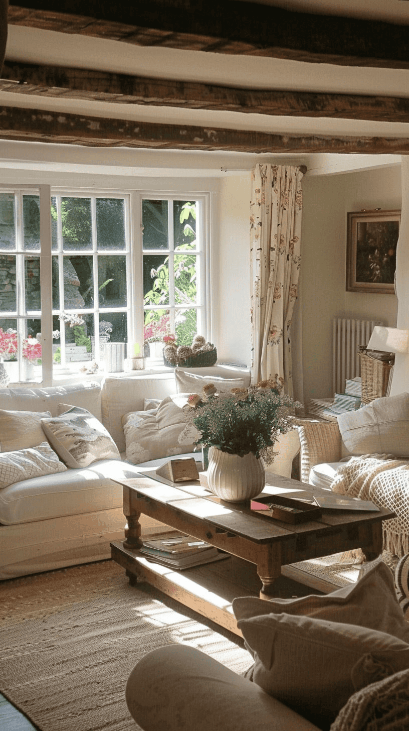Make the Living Room Bright, Soft, and Warm